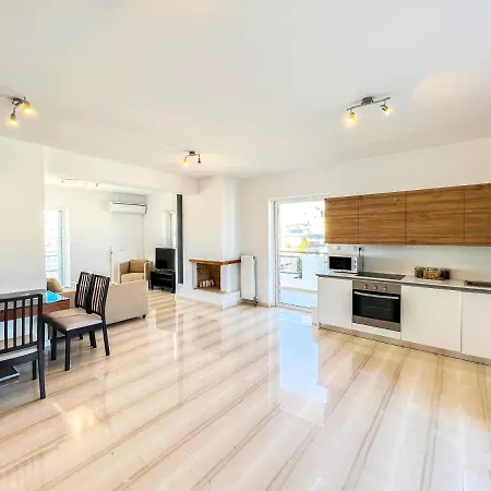 Panoramic Cityscape Maisonette In Agios Dimitrios Athen Exterior foto